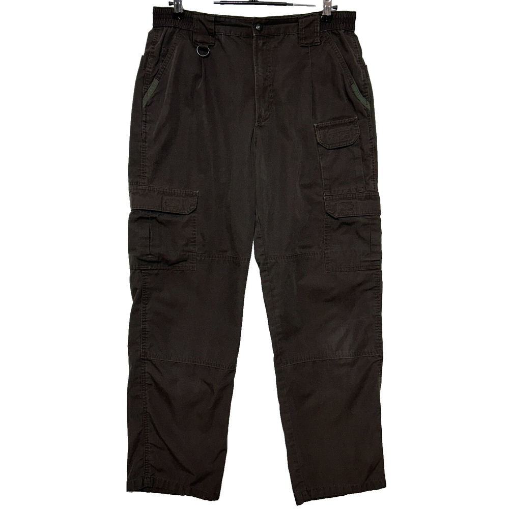 Propper Tactical Cargo Ripstop Pants Mens 36x32 Brown Measures 33x31 Unstretched
